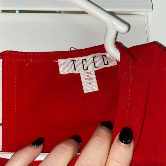 Boutique Red Studded Dress! Worn once! - Picture 4 of 5